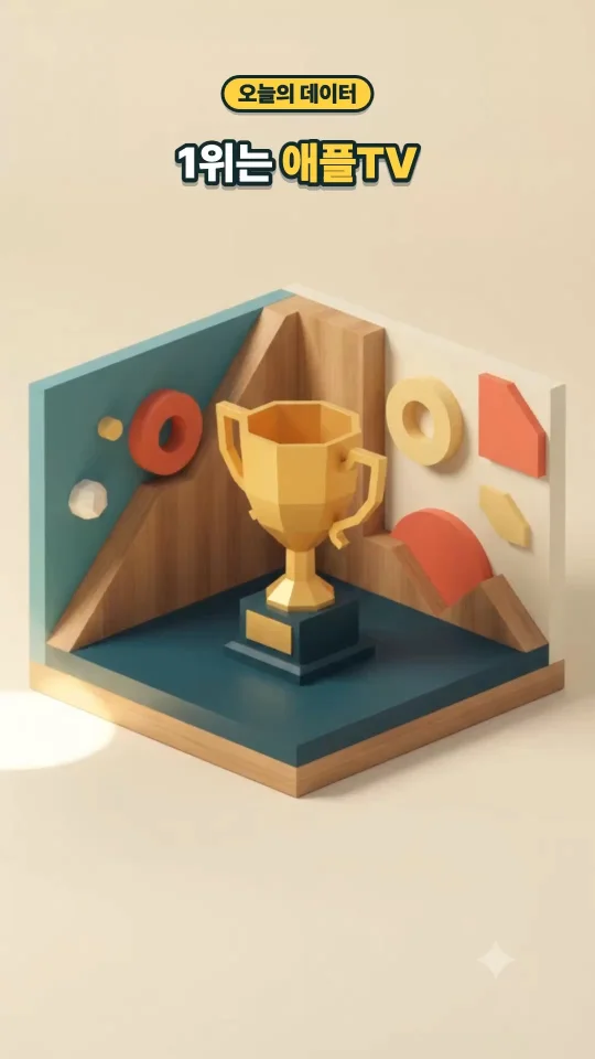 1위는 애플TV